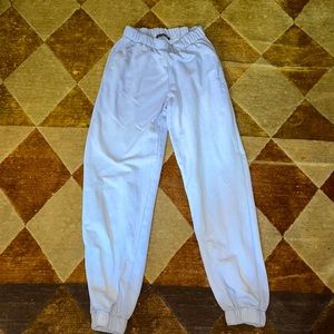 Brandy Melville light blue roses sweatpants!